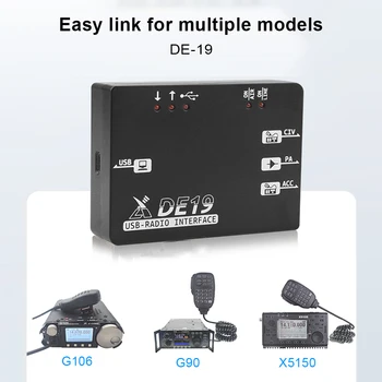 Внешний адаптер расширения XIEGU DE-19 Для G90/G90S, G106/G106C XPA125B Со встроенной звуковой картой