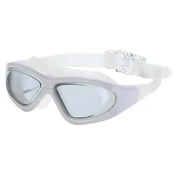 Очки для плавания с защитой от запотевания, очки для плавания с широким обзором, очки для бассейна для взрослых и детей, не протекающие очки для плавания с защитой от запотевания и ультрафиолета
