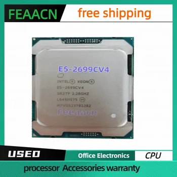Процессор Usado Xeon E5-2699CV4 SR2TF 2,2 ГГц 20núcleos 44 потока 55 М 145 Вт LGA 2011-3 E5-2699CV4 processador E5 2699CV4 E5-2699 CV4