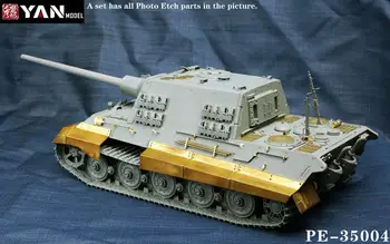 Yan Модель PE35004 1/35 Sd.Kfz.186 Jagdtiger, комплект деталей для Takom 8001