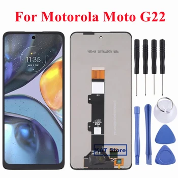 Для Motorola Moto G22 XT2231-2 ЖК-Сенсорный Дигитайзер Экран В Полной Сборке Без Замены Рамки