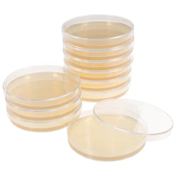 Чашки с агаром Петри, агаровые пластины для приготовления культуры тканей, пластинчатые агаровые пластины, принадлежности для лабораторных научных экспериментов