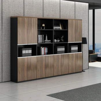 Высокий деревянный картотечный шкаф для хранения Дизайнерские Итальянские Офисные шкафы с полками Модульная мебель Comodas Con Cajones