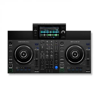 Летняя скидка 50% Лидер ПРОДАЖ автономного DJ-контроллера Denon DJ SC Live 2 с наушниками HP1100