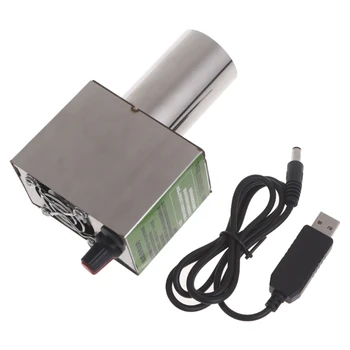 Портативный вентилятор для барбекю 5V 2A воздуходувка Ручной Вентилятор для барбекю с питанием от USB воздуходувка Челнока