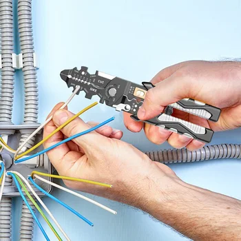 Устройство для зачистки кабеля Wireman с пружинной конструкцией, универсальный инструмент для зачистки кабеля для зачистки проводов