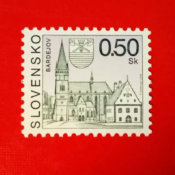 1 шт./компл. Новая марка почты Словакии, архитектурные гравировальные марки MNH