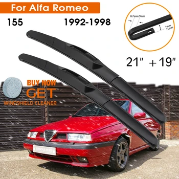 Щетка Стеклоочистителя Автомобиля Alfa Romeo 155 1992-1998 Резиновая Силиконовая Заправка Лобового Стекла Стеклоочиститель Переднего Стекла 21 