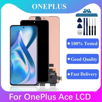 Оригинальный OLED-дисплей для OnePlus Ace PGKM10 ЖК-дисплей с сенсорной панелью, дигитайзер в сборе, сменная вспомогательная деталь