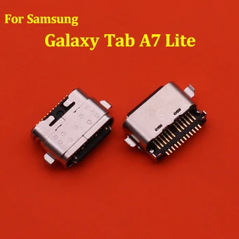 10 шт. USB-порт для зарядки Samsung Galaxy Tab A7 Lite 2021 SM-T220 T220 T225 Разъем для зарядного устройства