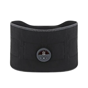 Миостимулятор EMS Новый USB Черный для фитнеса, Поддерживающий Талию, Тонизирующий Пояс для живота, Mem