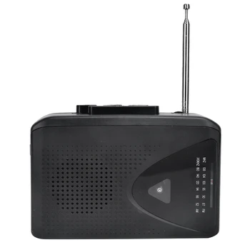 Портативный Кассетный Магнитофон Walkman Встроенный Динамик AM/FM-Радио С Разъемом Eeadphone 3,5 Мм Стерео Магнитофон Прочный