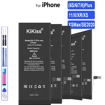 Аккумулятор для iPhone 6S 6 7 8 Plus Для iPhone 11 X XR XS Max SE 2020 SE2 Bateria Для Apple iPhone7 iPhoneXR Для iPhone11