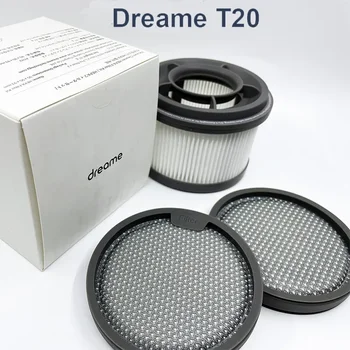 Оригинальный комплект ручного беспроводного пылесоса dreame T20 T30, запасные части, HEPA-фильтр, роликовая щетка, запасные части