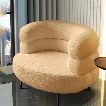 Эргономичное Офисное кресло для макияжа, гостиная Nordic Nordic Lazy Couch Стулья для спальни, Диван Relax Meubles, Украшение салона